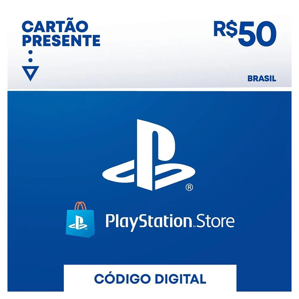 Giftcard Digital PlayStation Store R$ 60